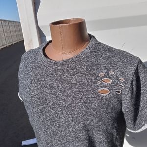 Konk t shirt with design holes